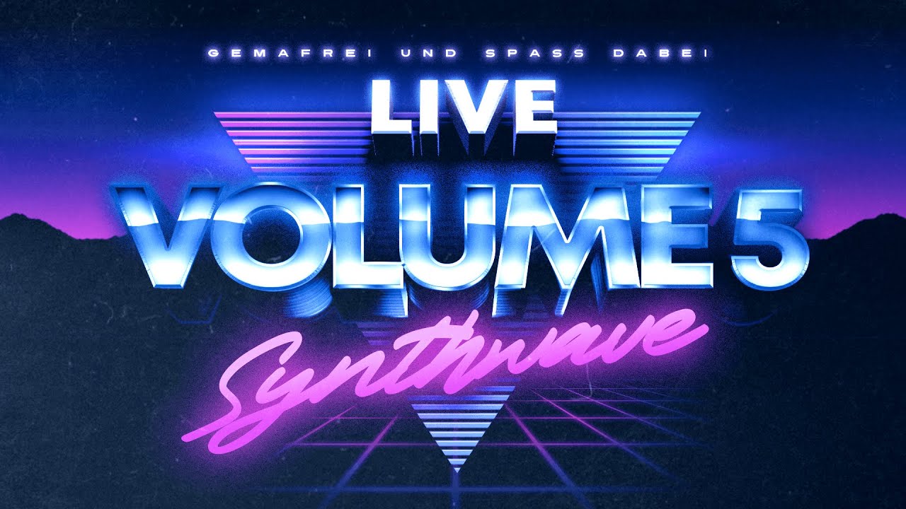🎧 GEMAfrei und Spaß dabei | SYNTHWAVE vol. 5 | LIVESTREAM