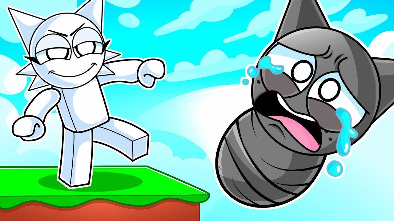 KICK THE SPRUNKIS IN ROBLOX!!