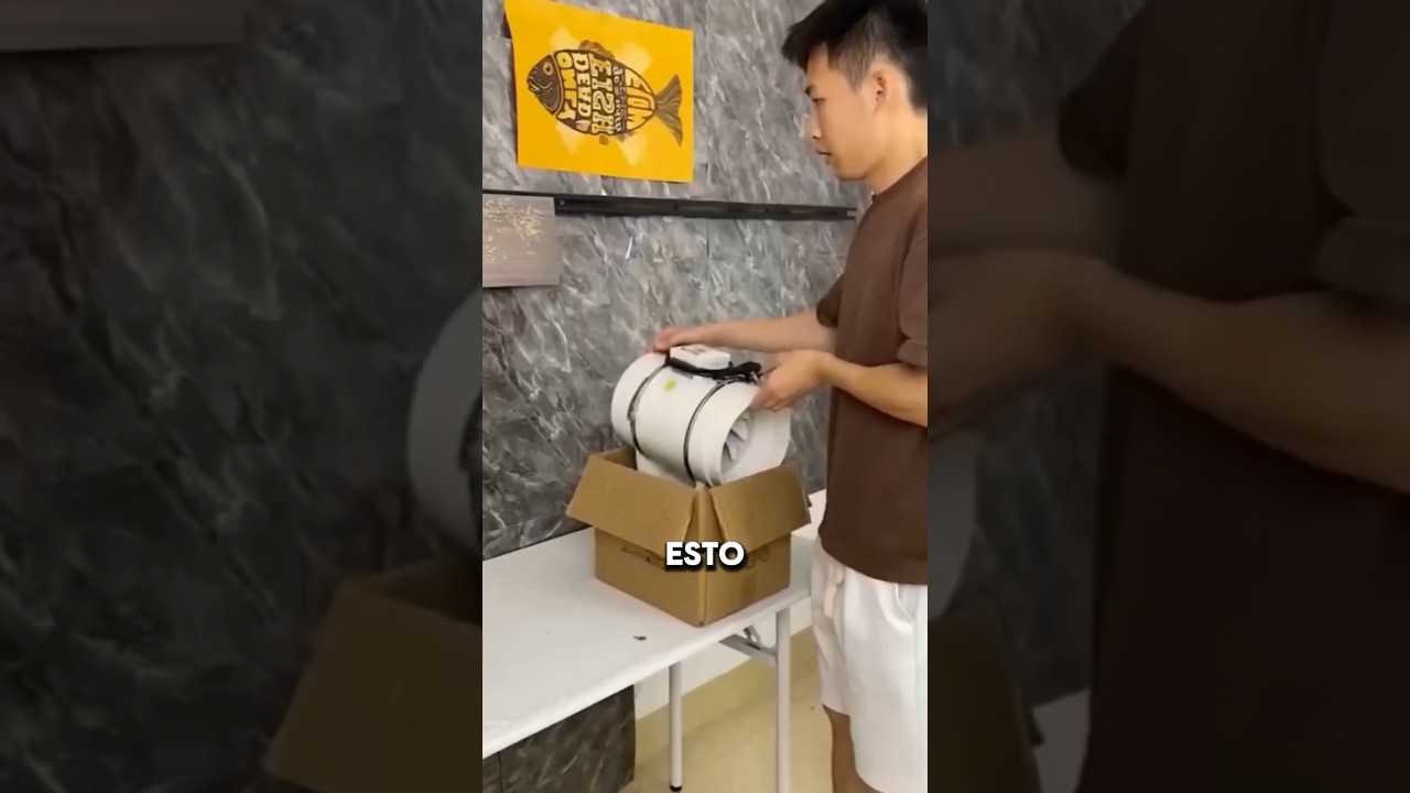 Extractor de calor port&aacute;til para tu cocina 🤯 #cocina #electrodomesticos