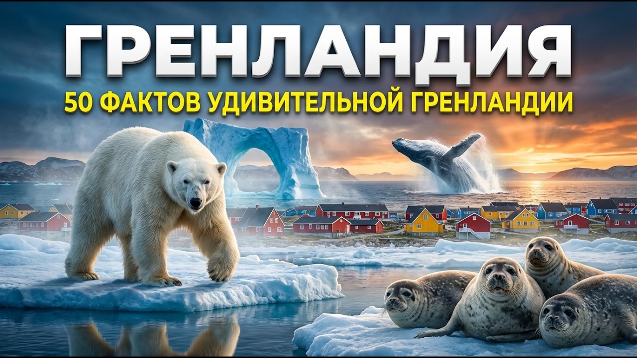 50 Невероятных Фактов о Гренландии, Которые Вас Удивят