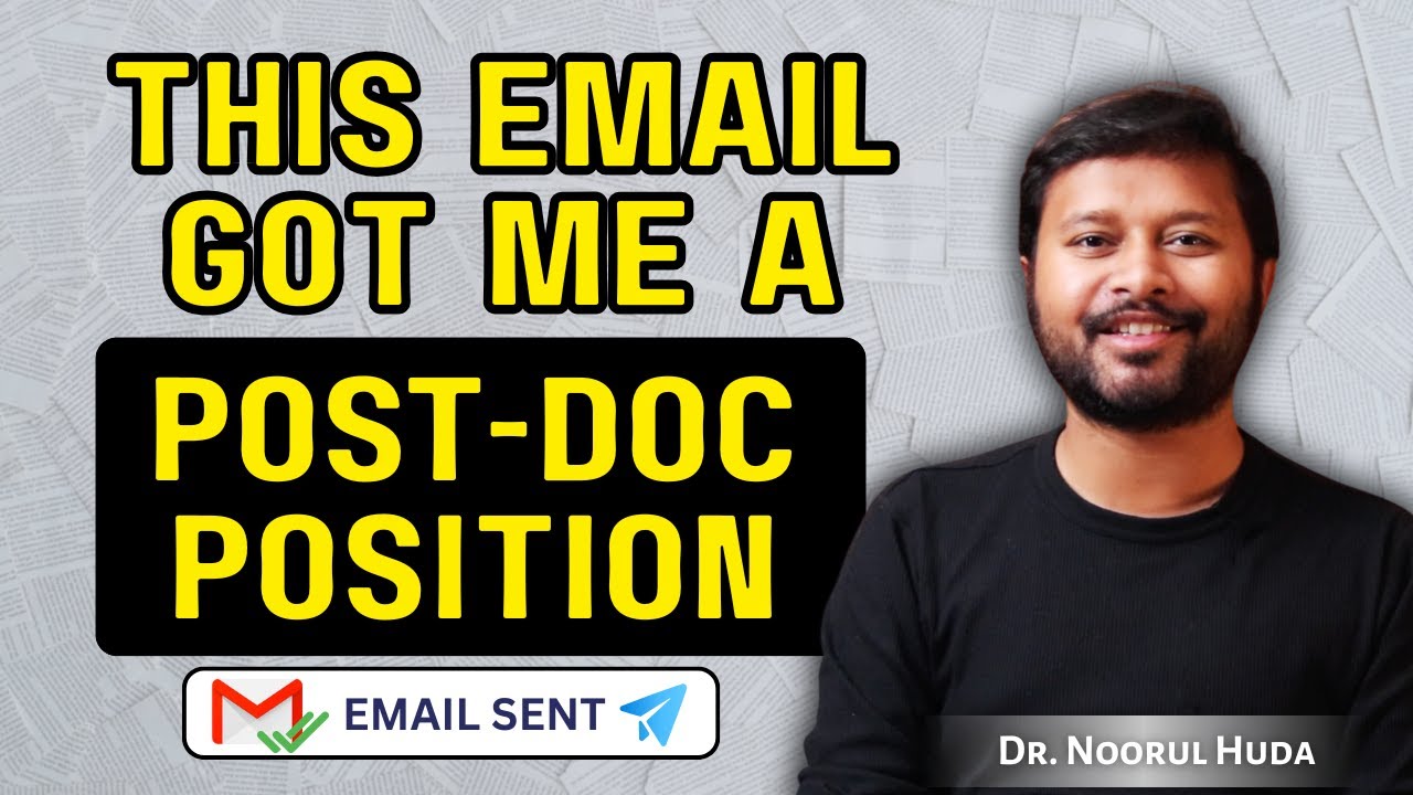 The Email Strategy That Got Me Multiple Postdoc Offers | All 'Bout Research