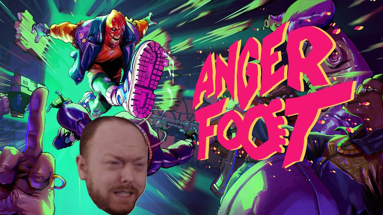 Pat Stares At ANGER FOOT (Code Provided By Publisher)