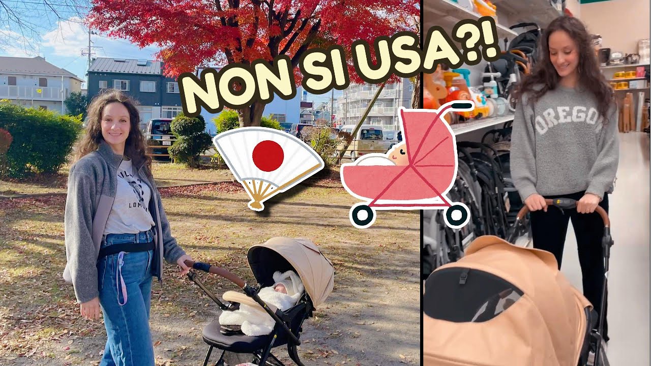 [🍼 neomamma in Giappone 🇯🇵] acquisto passeggino USATO 🚼 & spesa al MERCATO locale 🥬🥕🍅