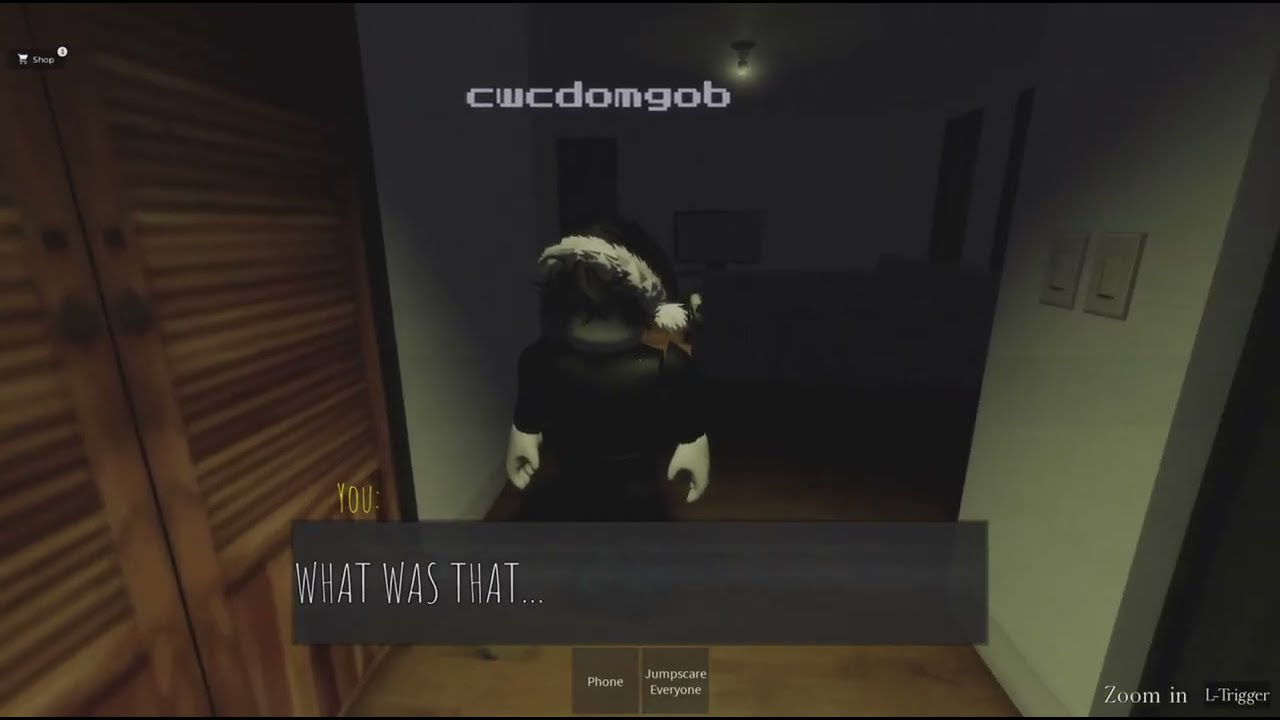 Horror Roblox game