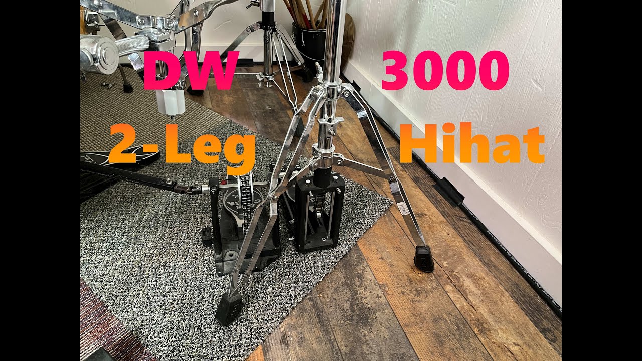 DW 3000 2-Leg Hi-hat Stand Unboxing - Tanner's Favorite Things