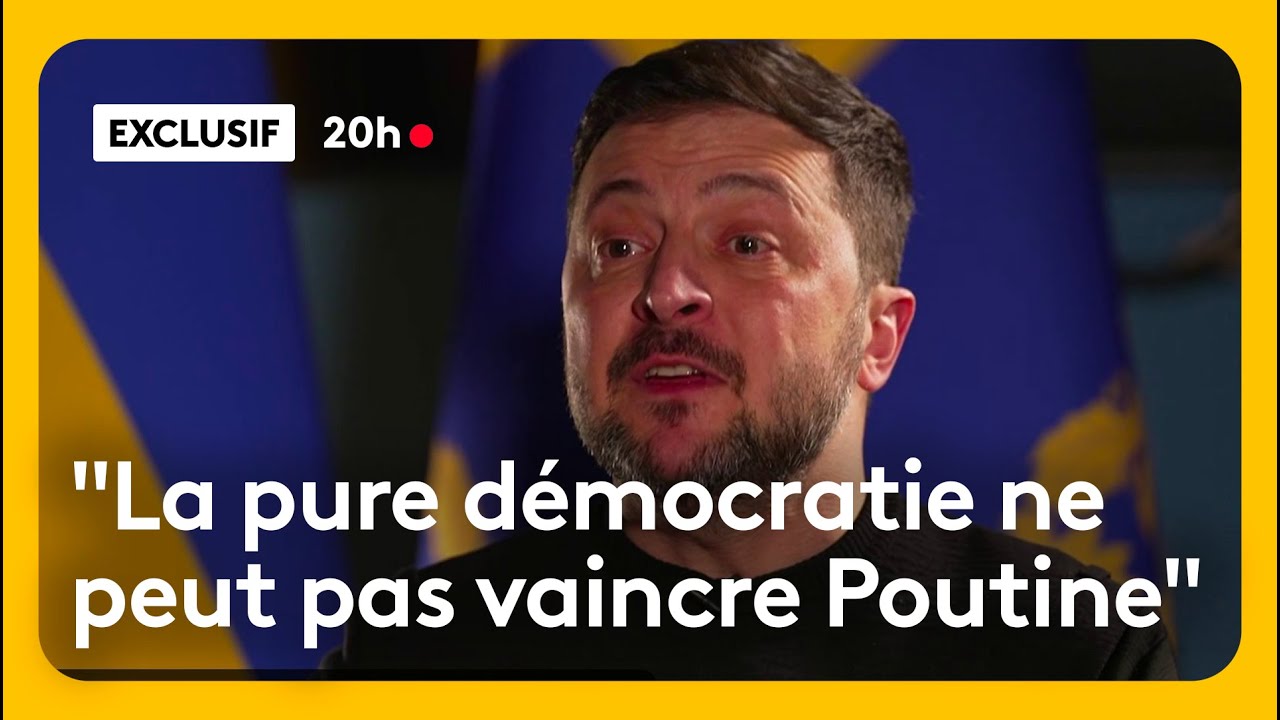 L'entretien exclusif de Volodymyr Zelensky