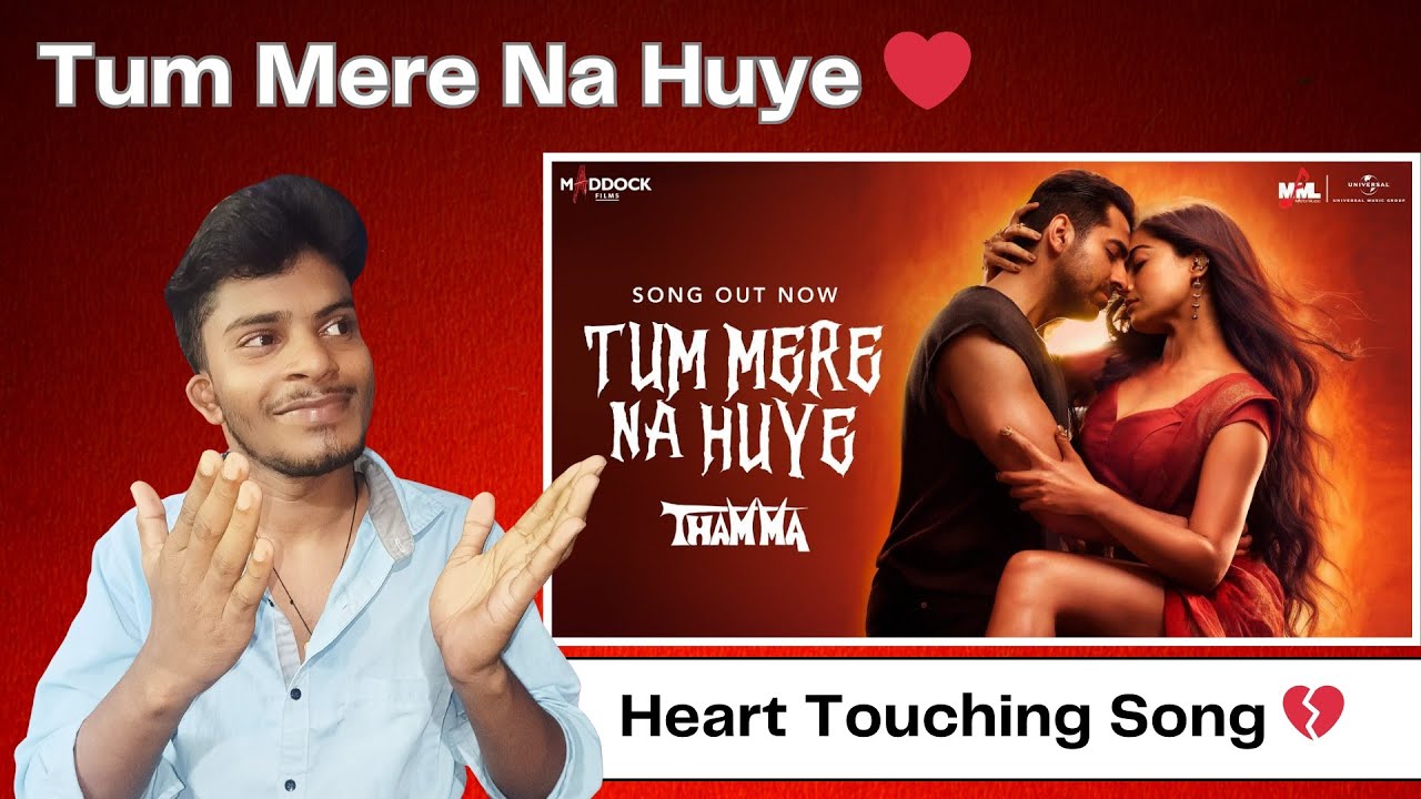 Tum Mere Na Huye (Video) Song Reaction | Thamma | Ayushmann K, Rashmika M | 