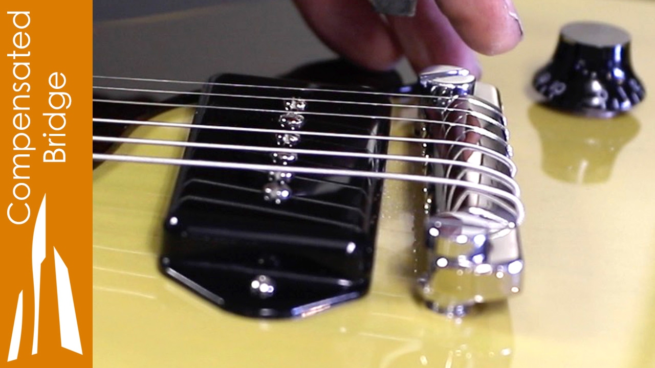 Les Paul Jr - MojoAxe Compensated Bridge