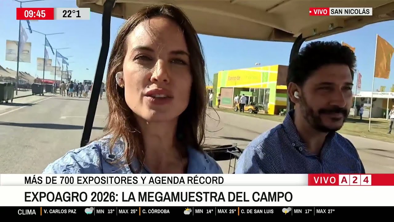 📢 EXPOAGRO 2026: LA MEGAMUESTRA DEL CAMPO CON MÁS DE 700 EXPOSITORES Y AGENDA RÉCORD