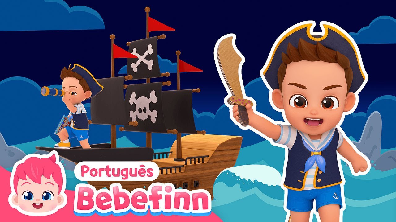 EP64 | Eu, Brody! Sou um Pirata | Cante Junto com Bebefinn em Português - Canções Infantis