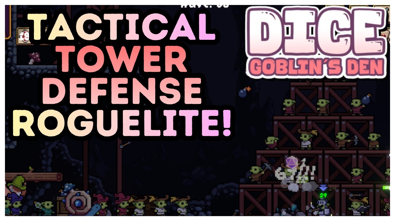 Upcoming Tower Defense Roguelite!! Dice Goblin's Den! (Sponsored)