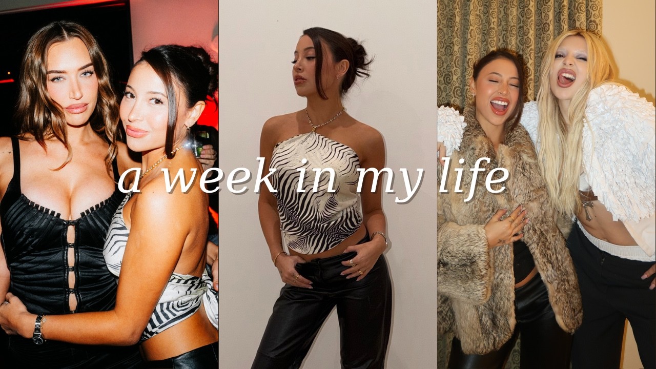 a week in my life (Better Half release party, ava's birthday, & Newport things)