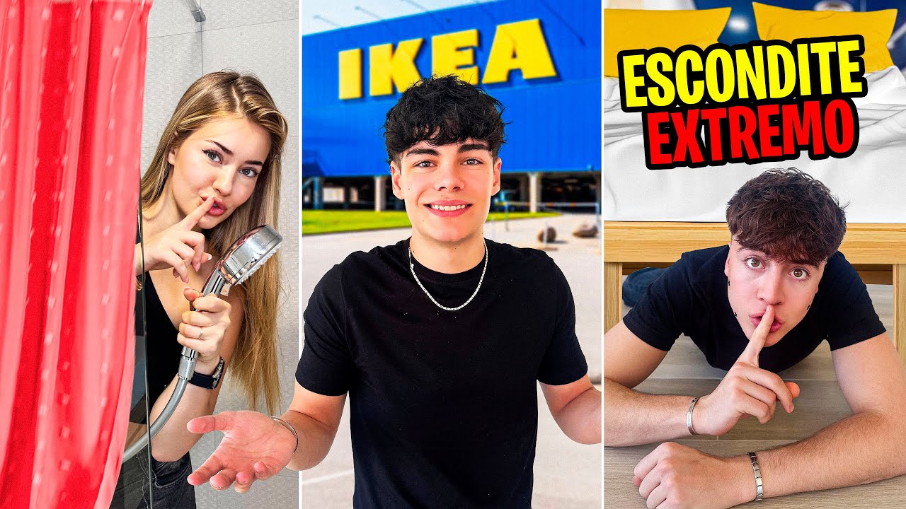 ESCONDITE EXTREMO EN ALMACÉN GIGANTE (el IKEA más grande del MUNDO)