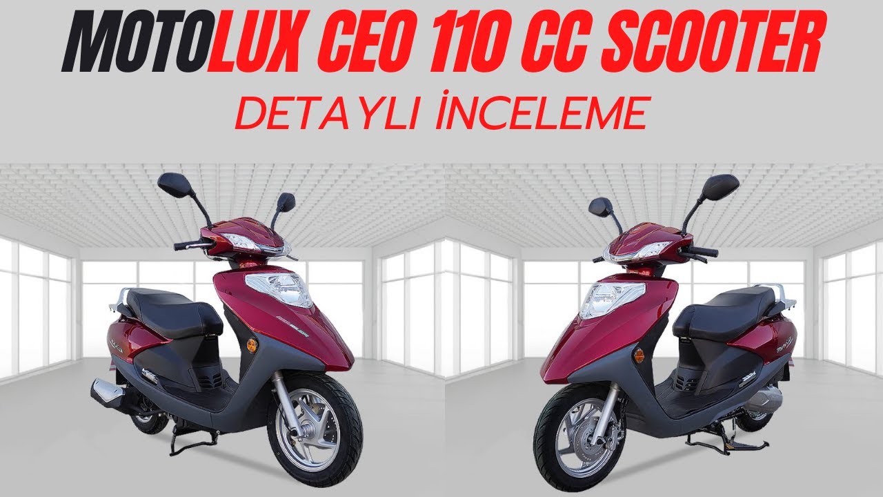 MOTOLUX CEO-110 cc Detaylı inceleme