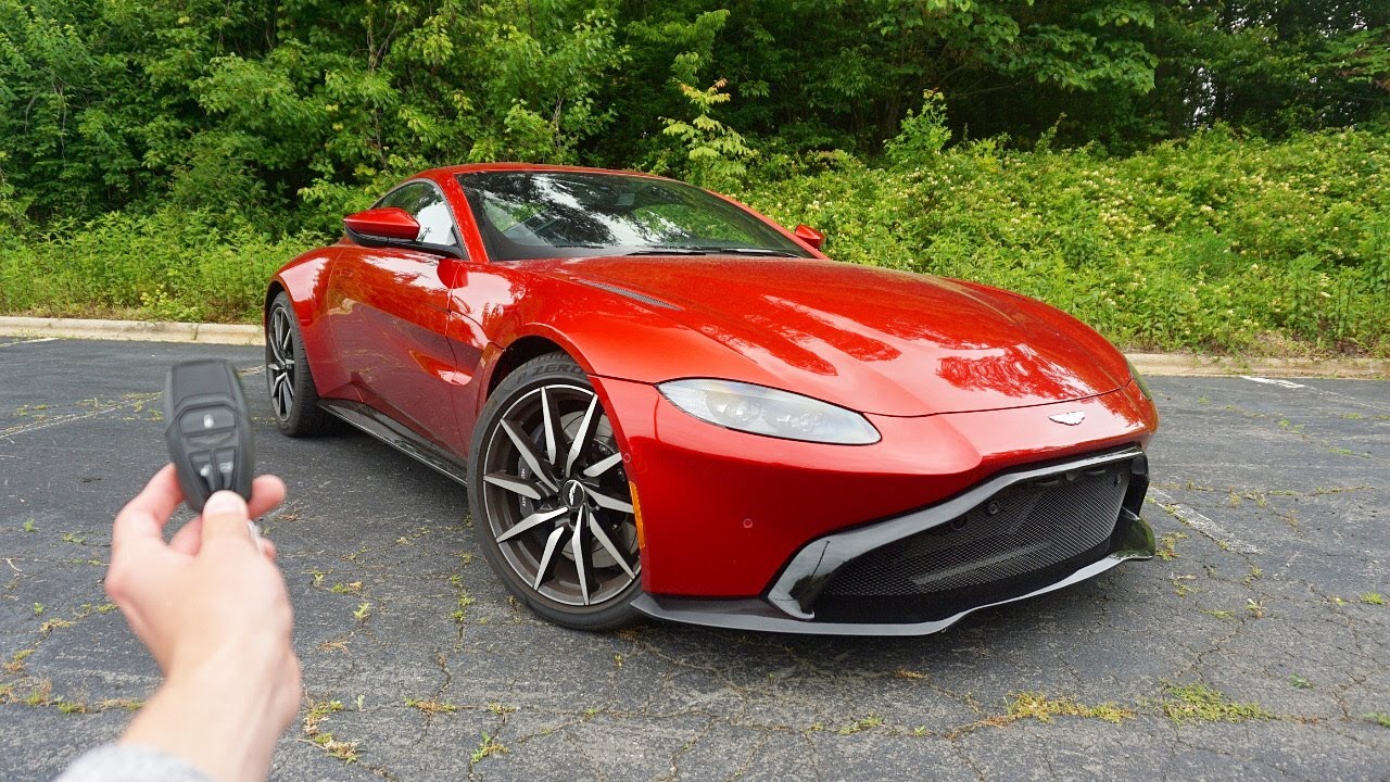2020 Aston Martin Vantage: Start Up, Exhaust, Test Drive and Review