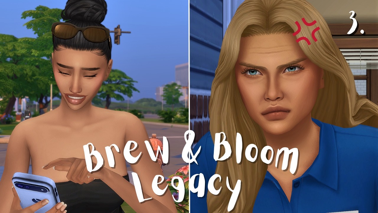 Эпизод 3 | «Примирение или манипуляция 💔» | The Sims 4 Brew & Bloom Legacy