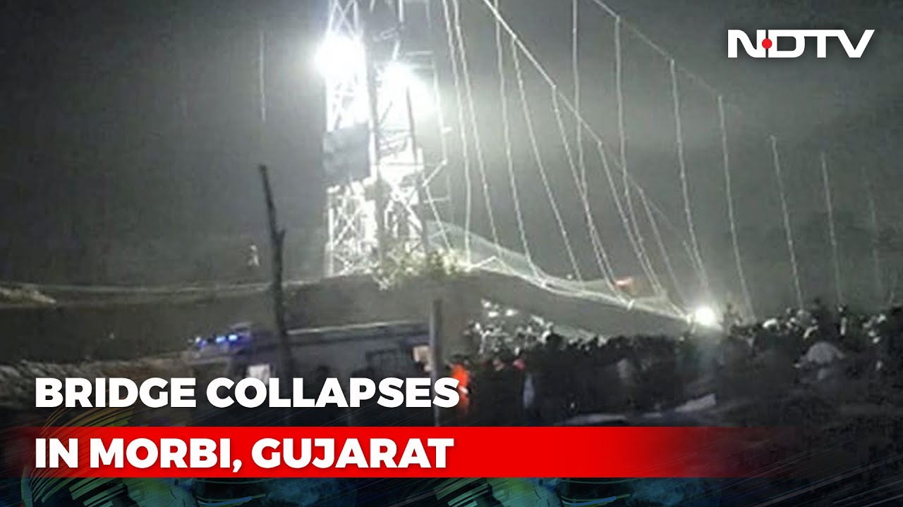 More Than 90 Killed After Gujarat Bridge That Reopened 4 Days Ago Collapses | Left, Right & Centre