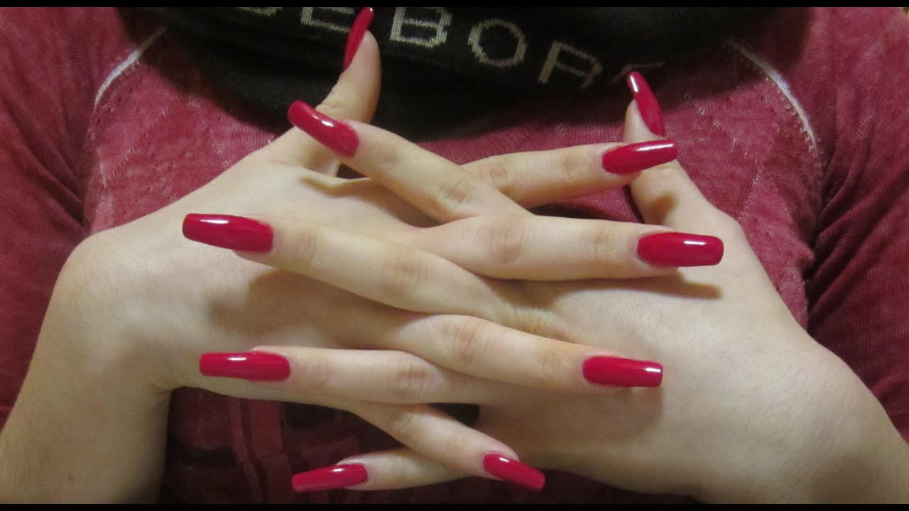 ASMR: scratching and tapping with my long natural nails - FULL VERSION (video 53)