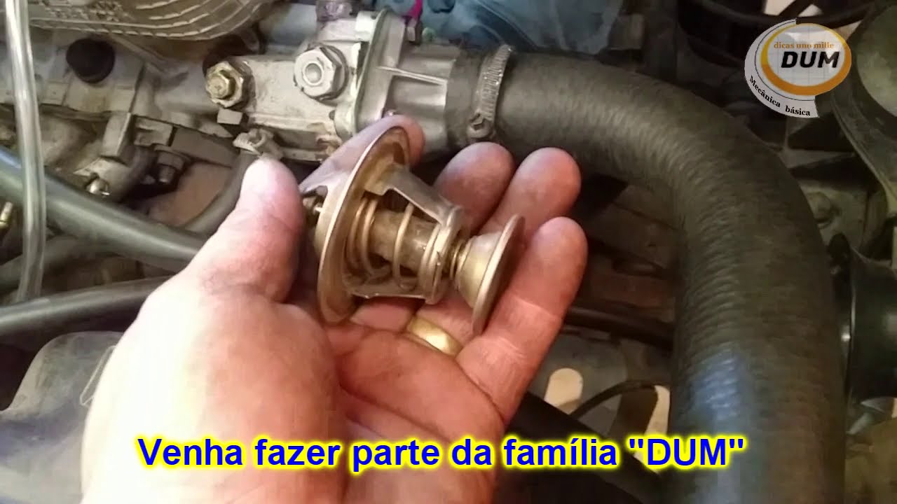 TROCA DA VÁLVULA TERMOSTÁTICA