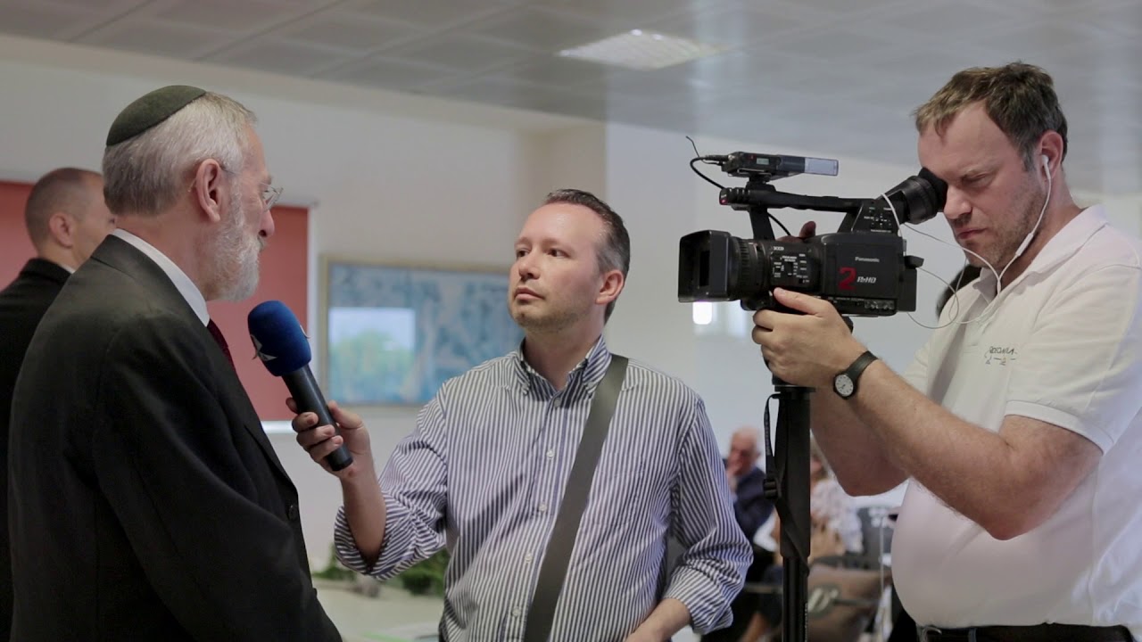 Il rabbino capo Riccardo Di Segni in Filanda D'orica