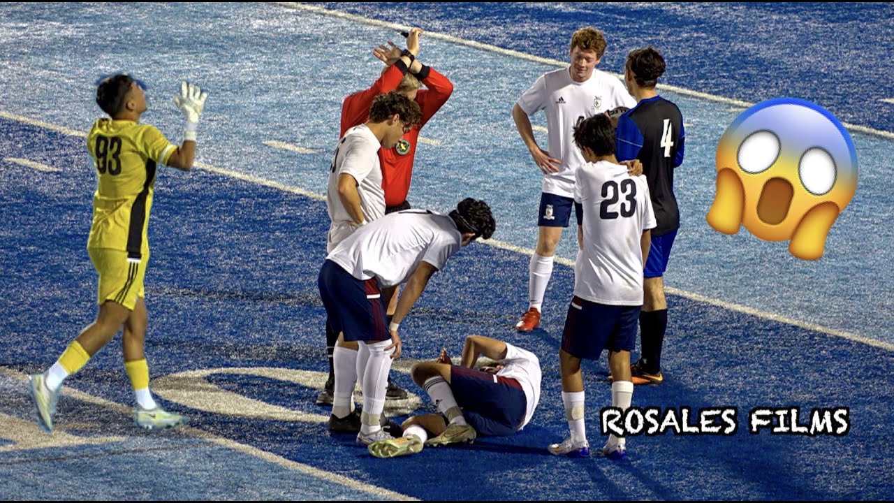 Goalkeeper Scores Off a Free Kick - West Hills vs Steele Canyon Boys Soccer