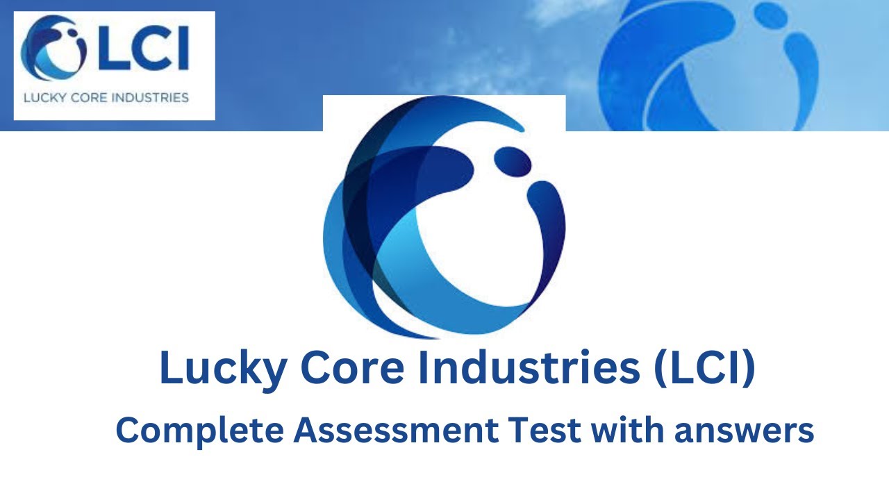 Lucky Core Industries LCI (ICI) Complete Technical Assessment Test 2025