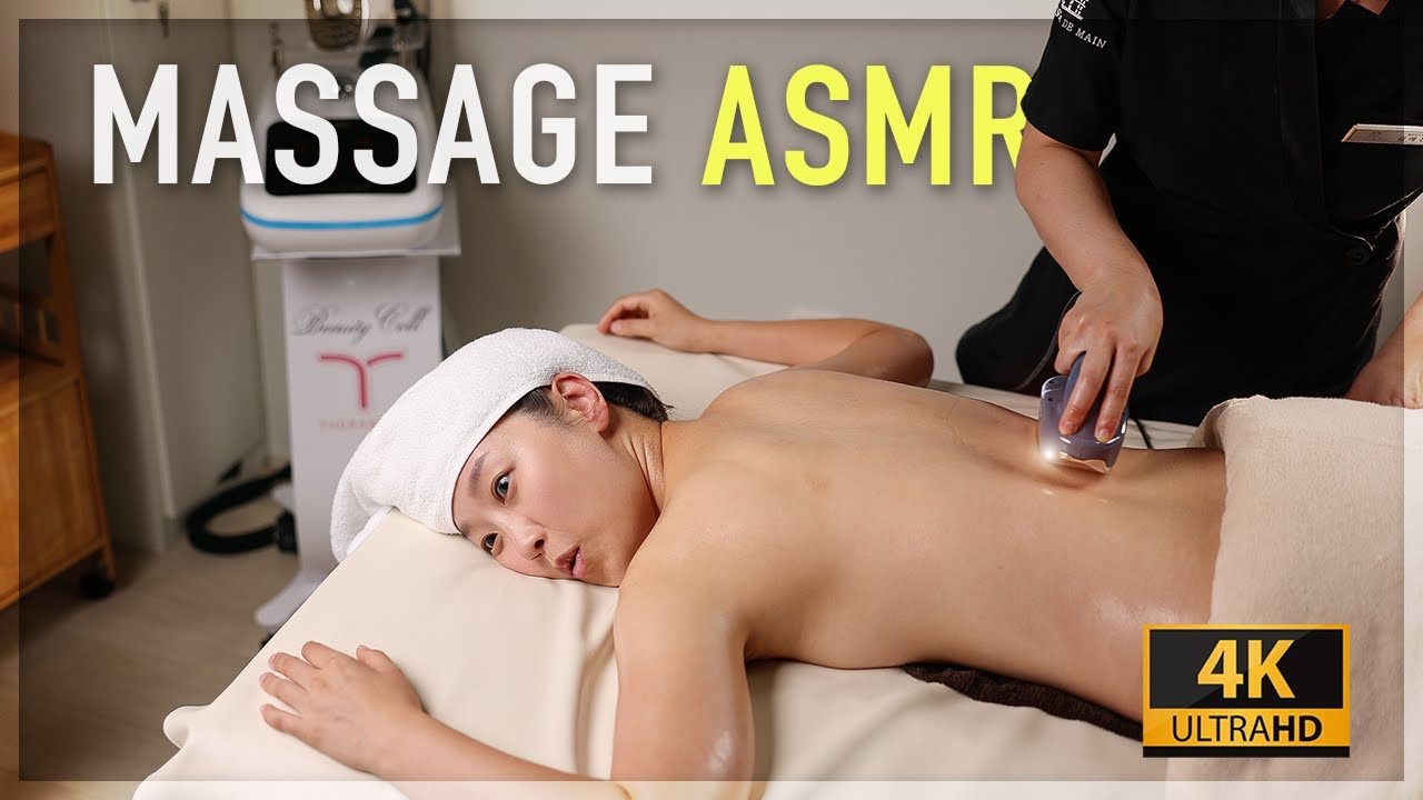 ASMR / Ekscytujący relaks z masażem ramion i plec&oacute;w. w Korei