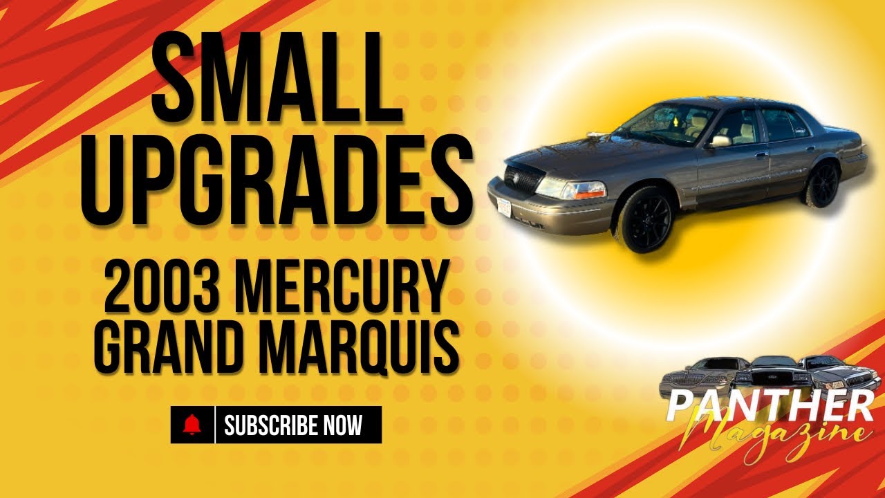 Небольшие улучшения для моего Mercury Grand Marquis 2003 года выпуска.