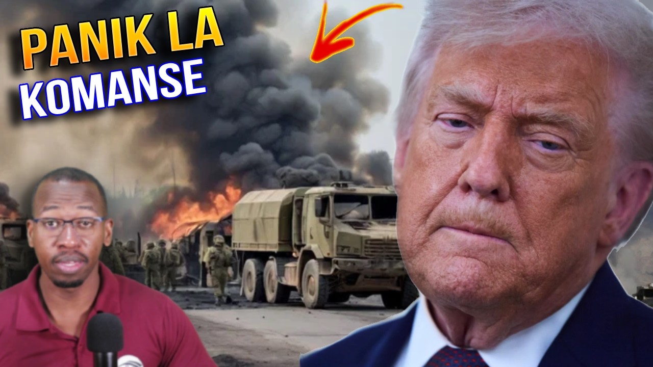 IRAN Atake Ak Misil Baz Milite Ameriken Anpil blese Trump Panike !