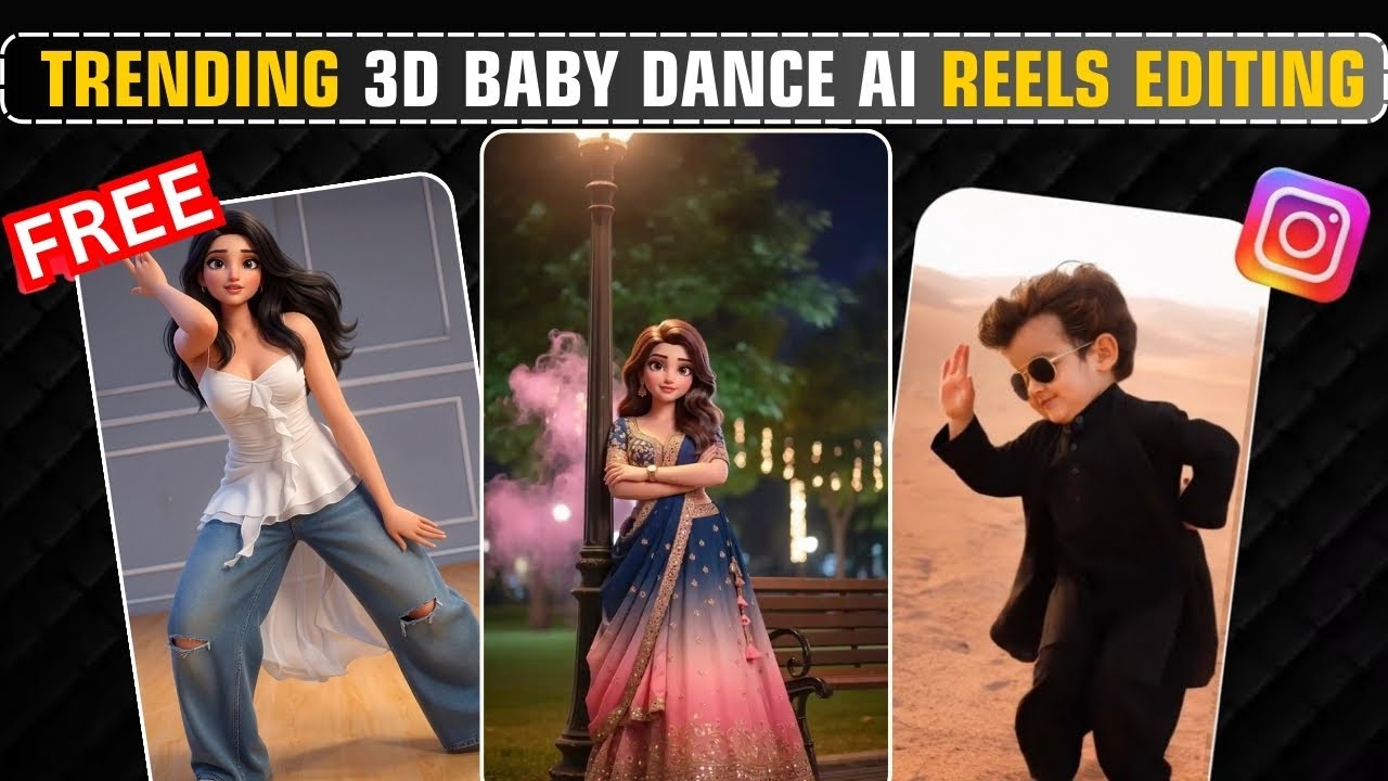 Instagram Trending Ai Baby Dance Video Editing | Ai Baby Dance Video Kaise Banaye Free