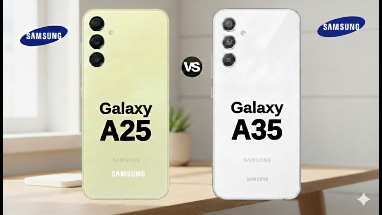 Samsung A25 vs A35 – Full Comparison! Which One Should You Buy in 2025?