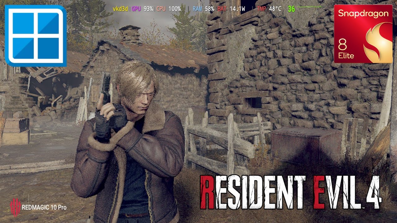 Resident Evil 4 Remake | Winlator Ludashi Beta 2.9 | Snapdragon 8 Elite | Windows Emulator 