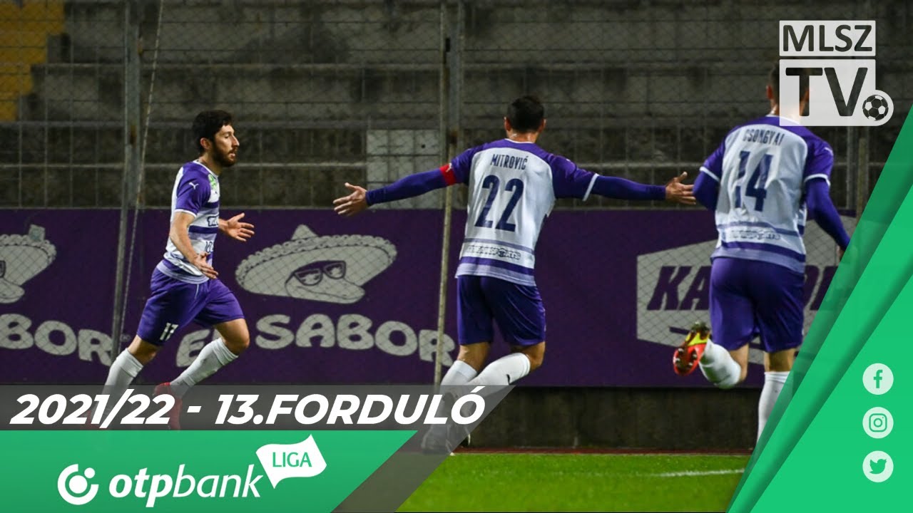 Újpest FC – DVSC | 3-1 | (1-1) | OTP Bank Liga | 13. forduló | MLSZTV