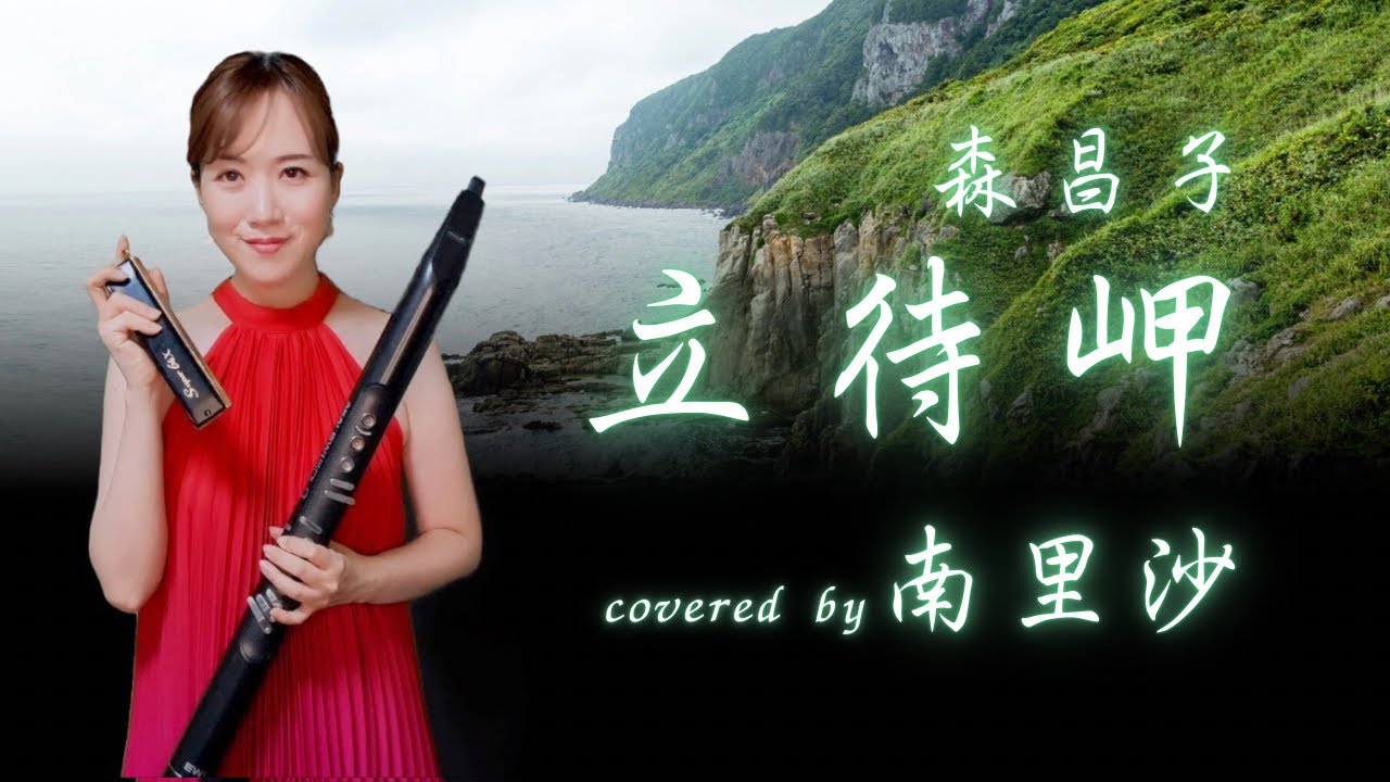 「立待岬 / 森昌子」covered by 南里沙【クロマチックハーモニカ・EWI】 chromaticharmonica - Risa MINAMI