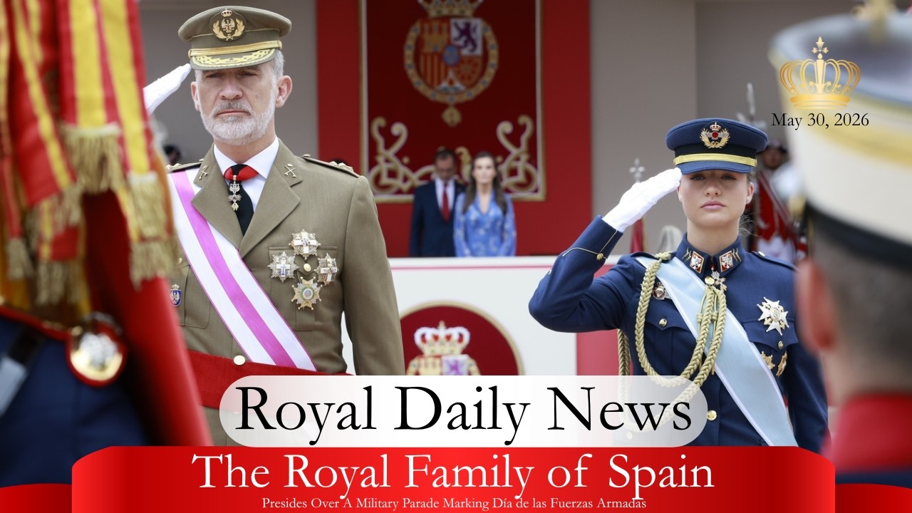 The Royal Family of Spain Presides Over the 2026 Armed Forces Day Parade in Vigo and More #royalnews