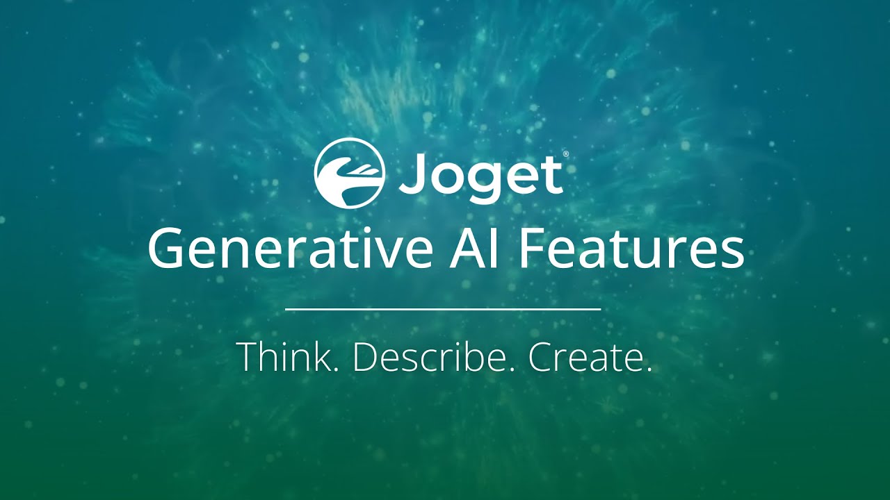 Introducing Joget Generative AI Features