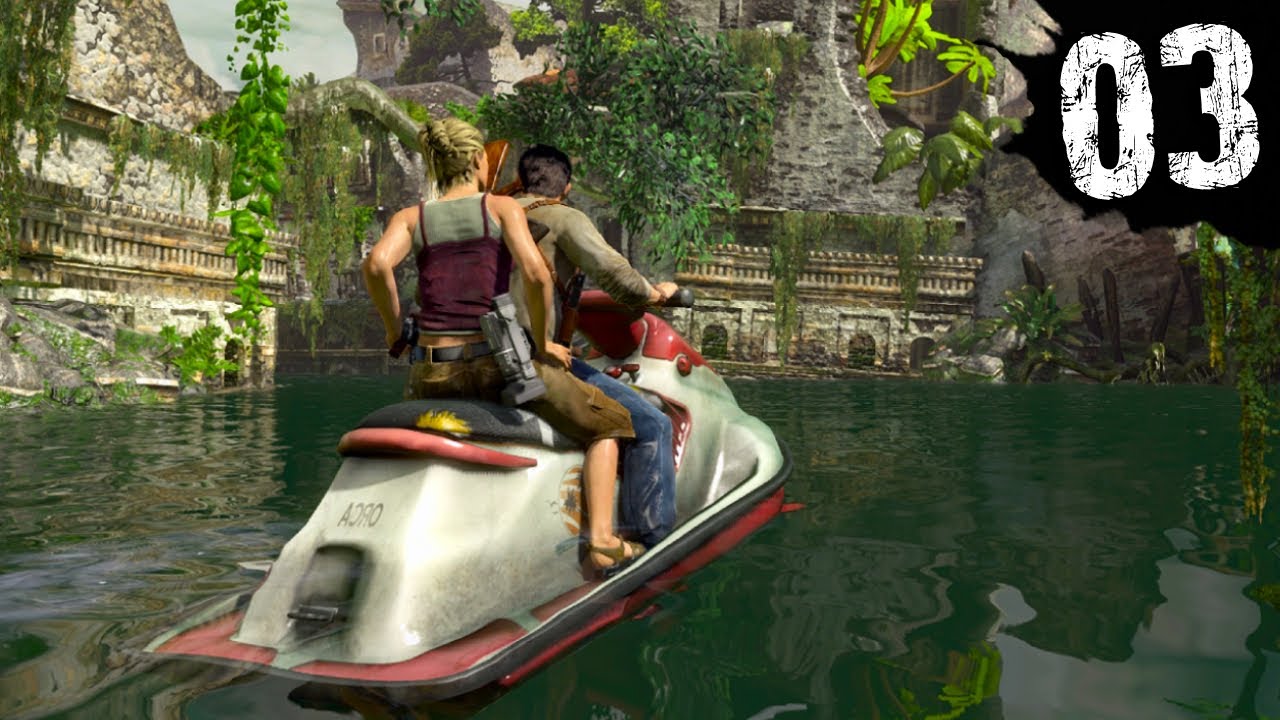 CRAZY JET SKI RIDE | Uncharted: Drake's Fortune - Part 3