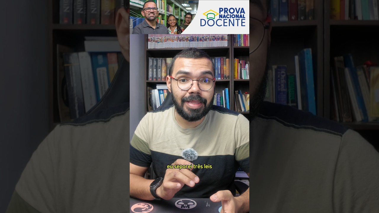 Prova Nacional Docente: tr&ecirc;s leis para voc&ecirc; usar na sua prova. #discursiva #professor #pnd