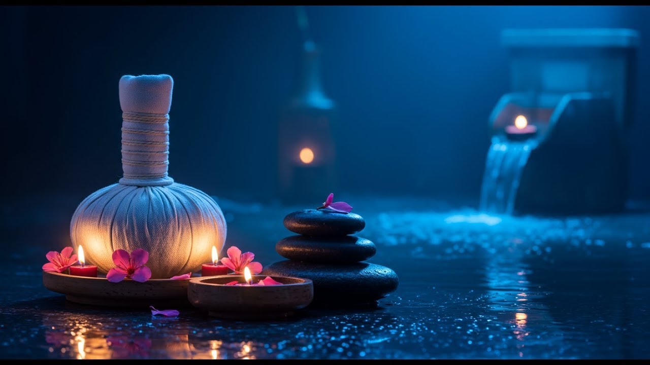 Beautiful Relaxation Music 🌿 Spa Piano & Water Sounds for Deep Stress Relief and Peaceful Meditation