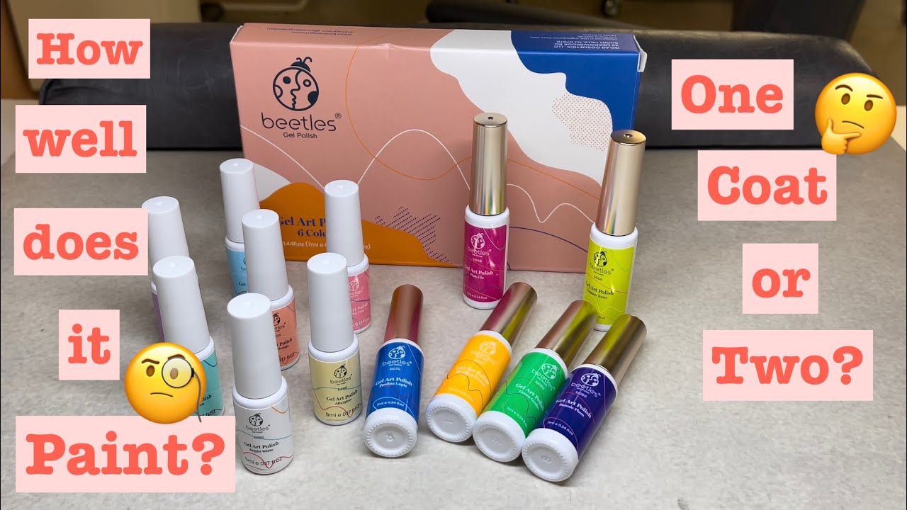 Beetles Gel Art Bottles! First Impressions and Review!