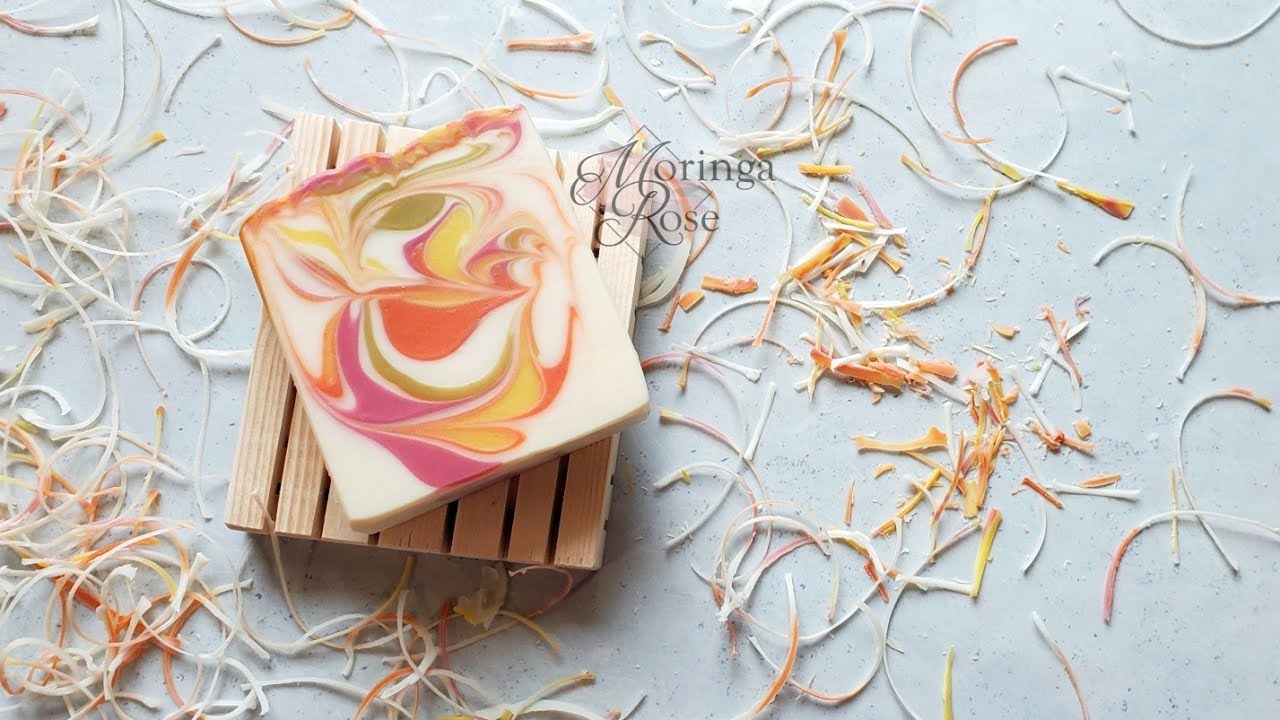 Orange & Grapefruit in Fall Cold Process Soap Making. Essential Oil Soap
