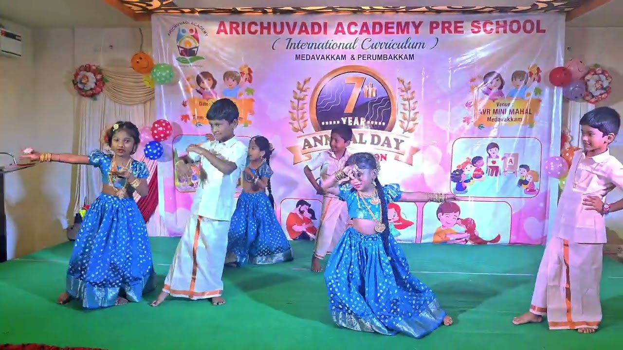 ARICHUVADI ACADEMY PRE SCHOOL MEDAVAKKAM ANNUAL DAY Celebration 2025