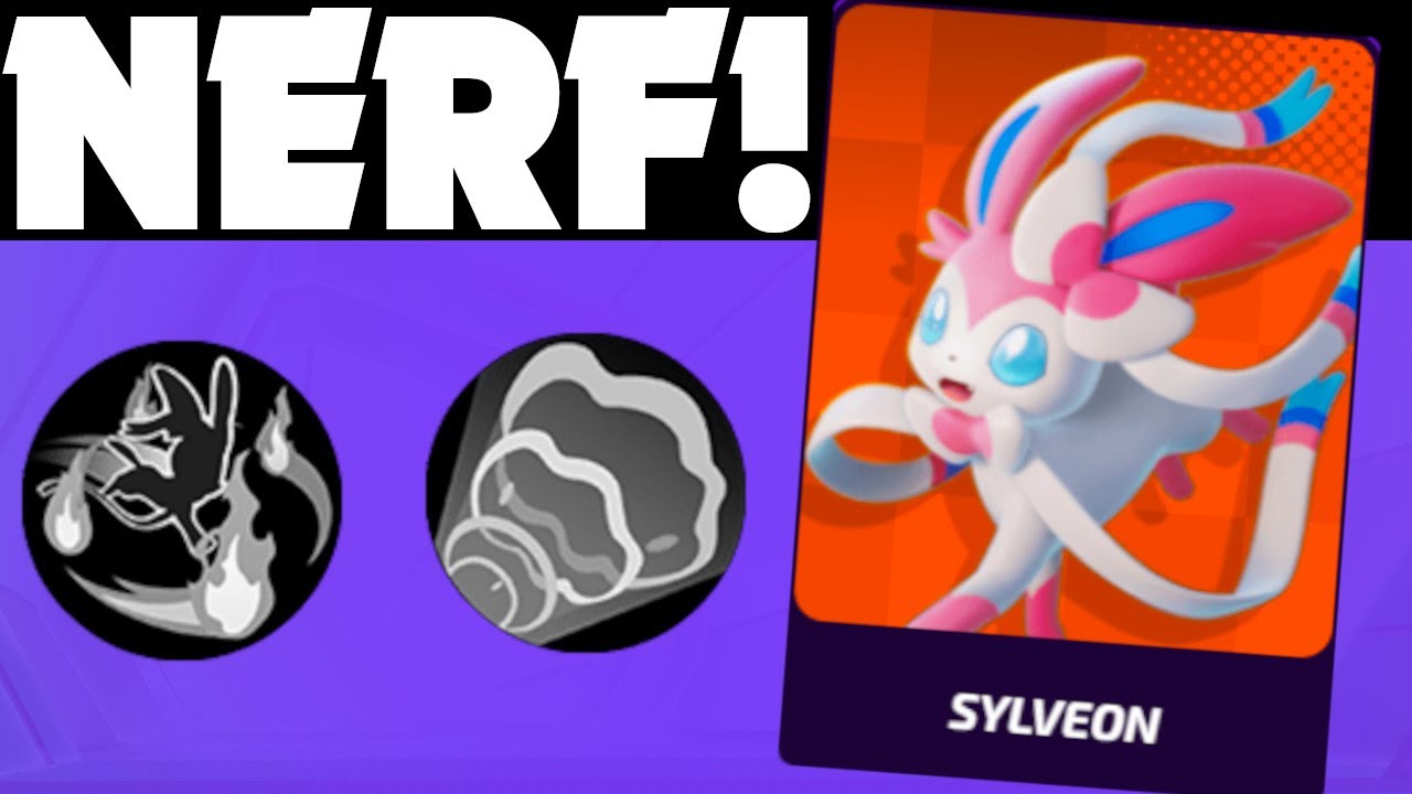 🔊ALERT! 🔽SYLVEON NERF! POKEMON UNITE