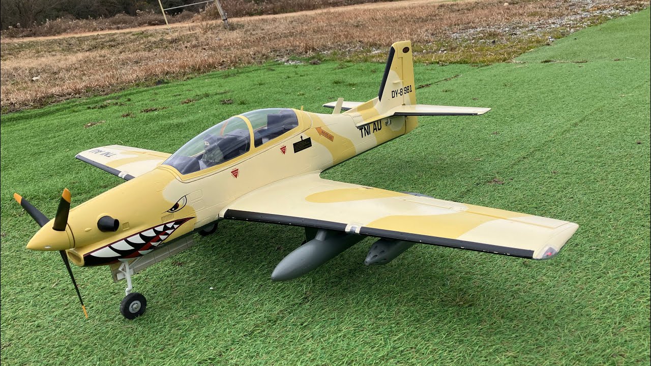 EMB-314 Super Tucano 【HR氏フライト】【ラジコン飛行機】【趣味】