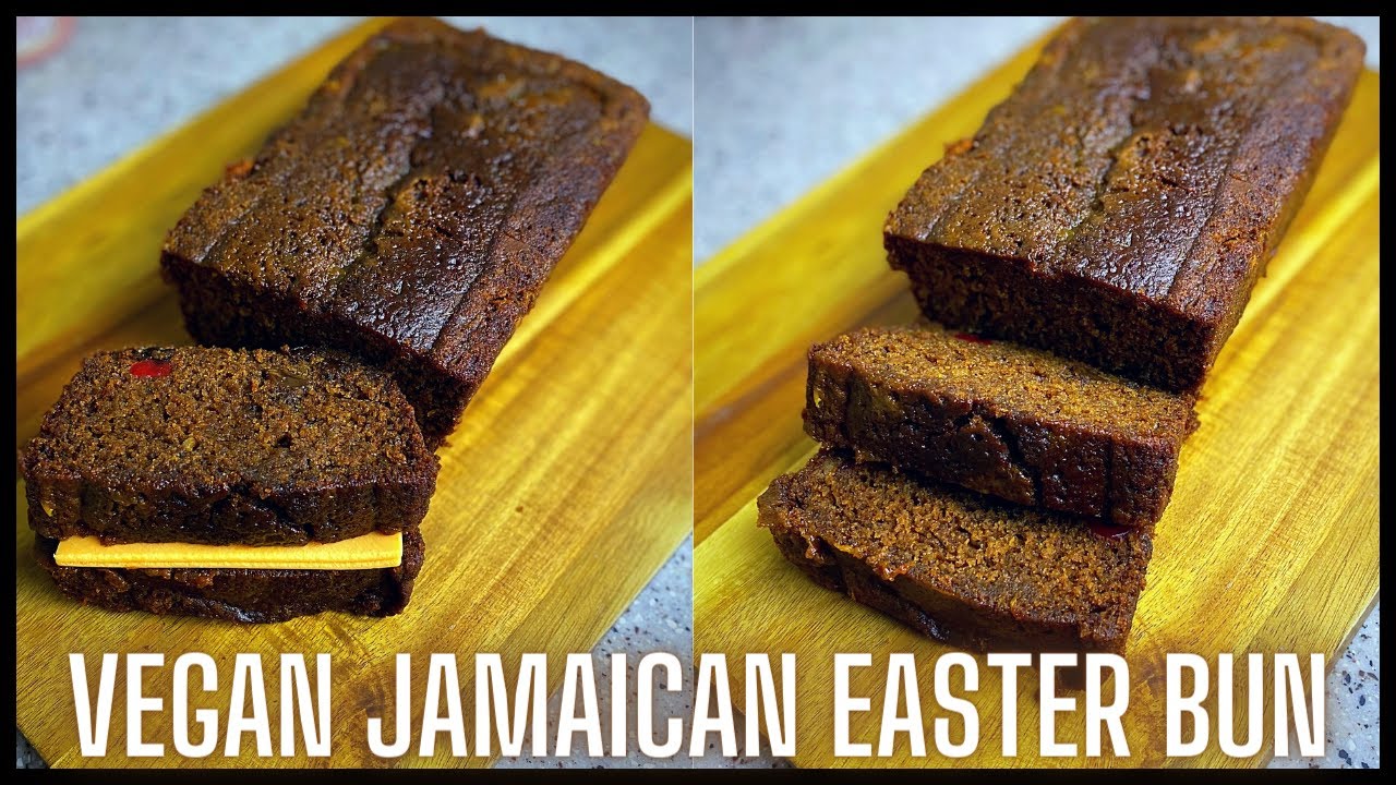 VEGAN JAMAICAN EASTER BUN AND CHEESE | Katie Makes It Vegan
