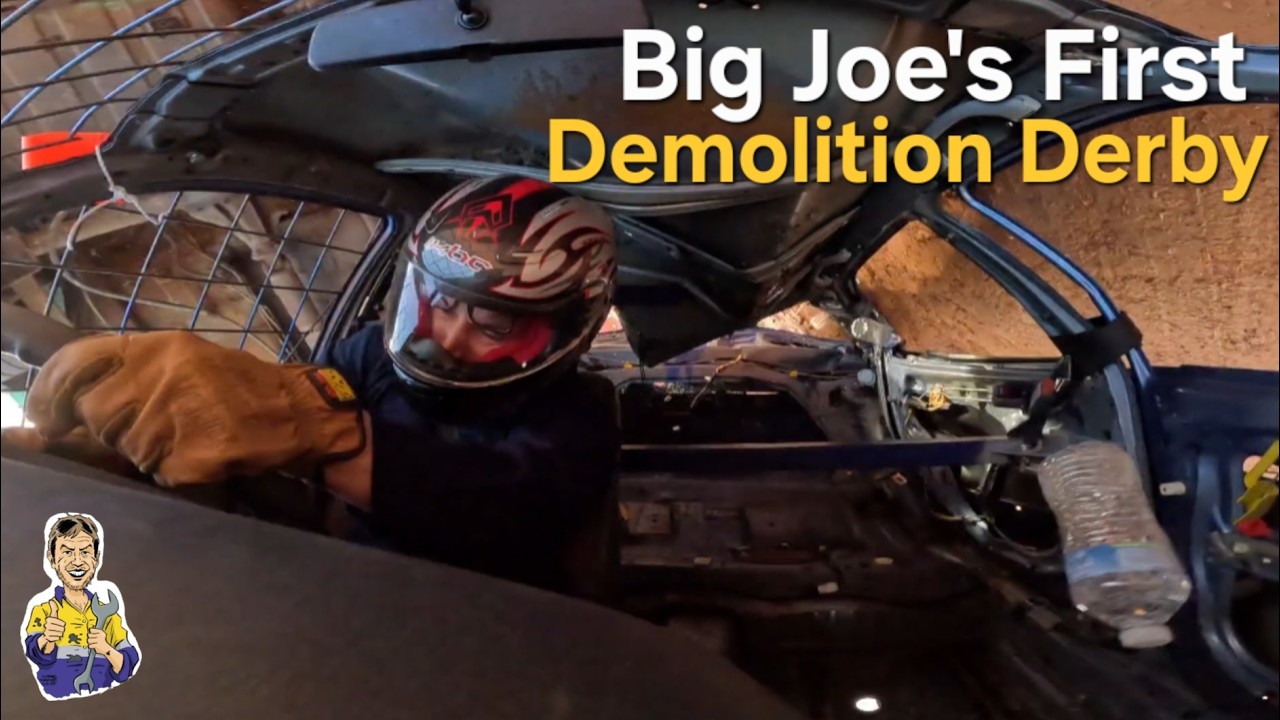 Mt Barker Speedway Demo Derby with Big Joe 
