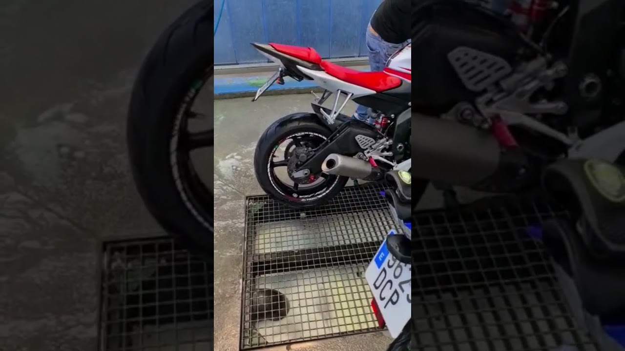 Yamaha R6R stock exhaust😱😍#shorts #viral #tiktok #trending #funny #yamaha #r6 #r6s #r6r #japan #2022