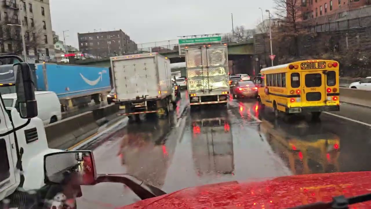 Bronx,NY (New York) to Fort Lee,NJ (New Jersey) via i-95south ○George Washington Bridge○