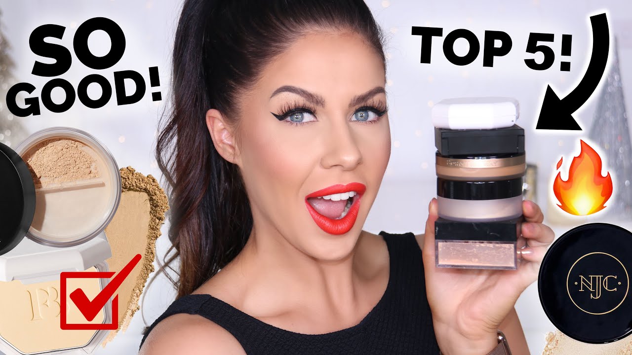 The Best Setting Powders & Powder Foundations of 2020! Yearly Beauty Favorites!!