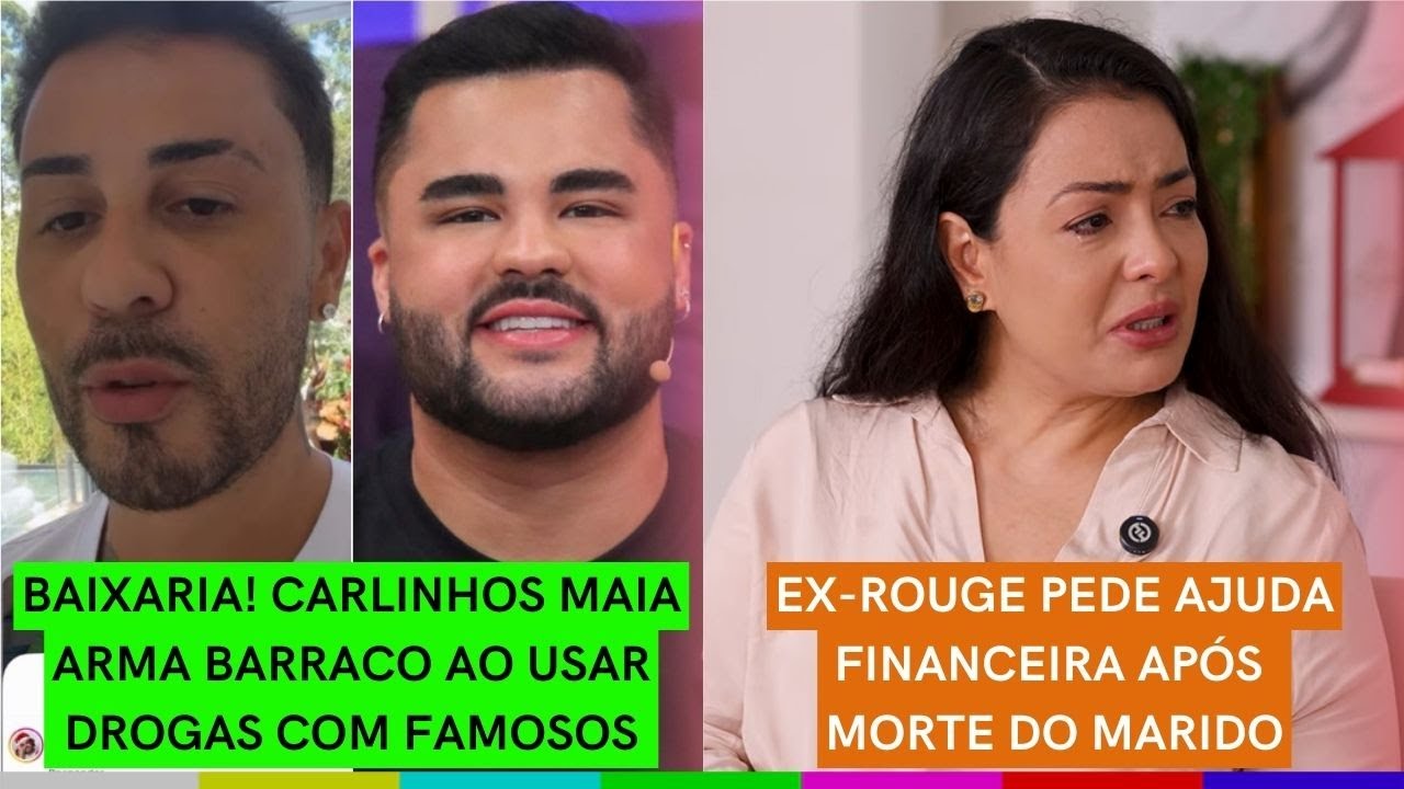 BAIXARIA! Carlinhos Maia FAZ BARRACO por USAR DR0G4S em festa|Ex-Rouge CHORA e pede AJUDA FINANCEIRA